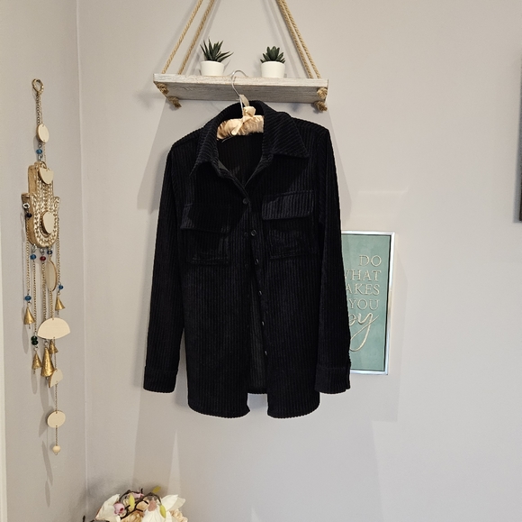 Corduroy oversized top - Picture 6 of 10